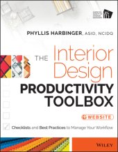 book The interior design productivity toolbox: checklists and best practices to manage your workflow