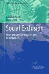 book Social Exclusion: Short and Long Term Causes and Consequences