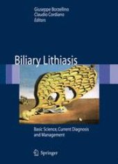 book Biliary Lithiasis: Basic Science, Current Diagnosis and Management