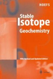 book Stable Isotope Geochemistry