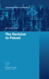 book The Decision to Patent