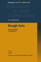 book Rough Sets: Mathematical Foundations