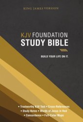 book KJV, Foundation Study Bible