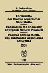 book Fortschritte der Chemie Organischer Naturstoffe / Progress in the Chemistry of Organic Natural Products / Progrès dans la Chimie des Substances Organiques Naturelles