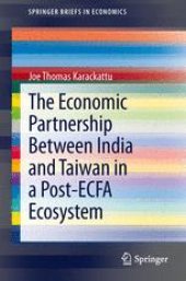 book The Economic Partnership Between India and Taiwan in a Post-ECFA Ecosystem