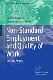 book Non-Standard Employment and Quality of Work: The Case of Italy