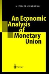 book An Economic Analysis of Monetary Union