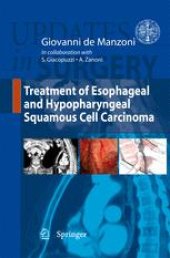 book Treatment of Esophageal and Hypopharyngeal Squamous Cell Carcinoma