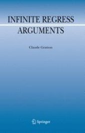 book Infinite Regress Arguments