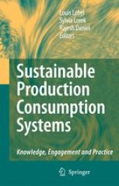 book Sustainable Production Consumption Systems: Knowledge, Engagement and Practice