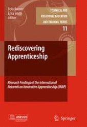 book Rediscovering Apprenticeship: Research Findings of the International Network on Innovative Apprenticeship (INAP)