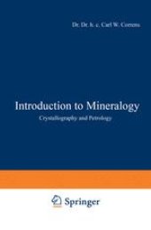 book Introduction to Mineralogy: Crystallography and Petrology