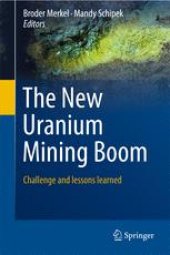 book The New Uranium Mining Boom: Challenge and Lessons learned