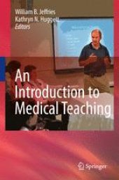 book An Introduction to Medical Teaching