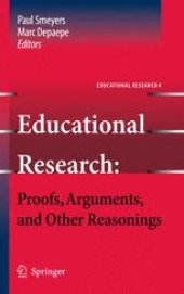 book Educational Research: Proofs, Arguments, and Other Reasonings