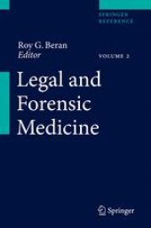 book Legal and Forensic Medicine