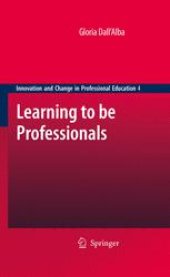 book Learning to be Professionals