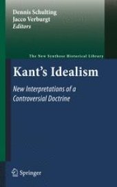 book Kant's Idealism: New Interpretations of a Controversial Doctrine