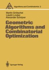 book Geometric Algorithms and Combinatorial Optimization