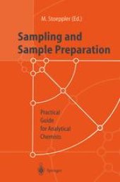 book Sampling and Sample Preparation: Practical Guide for Analytical Chemists