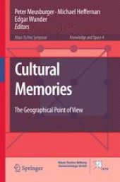 book Cultural Memories: The Geographical Point of View