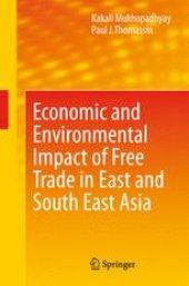 book Economic and Environmental Impact of Free Trade in East and South East Asia