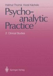 book Psychoanalytic Practice: 2 Clinical Studies