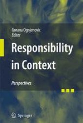 book Responsibility in Context: Perspectives