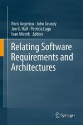 book Relating Software Requirements and Architectures