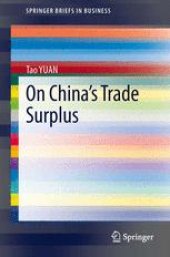 book On China's Trade Surplus