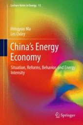 book China’s Energy Economy: Situation, Reforms, Behavior, and Energy Intensity