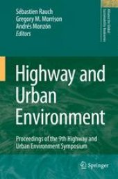 book Highway and Urban Environment: Proceedings of the 9th Highway and Urban Environment symposium