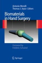 book Biomaterials in Hand Surgery