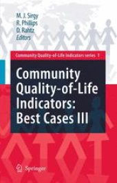 book Community Quality-of-Life Indicators: Best Cases III