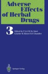 book Adverse Effects of Herbal Drugs