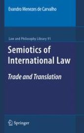 book Semiotics of International Law: Trade and Translation