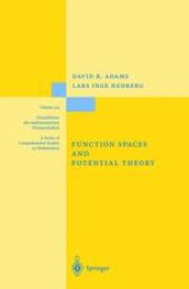 book Function Spaces and Potential Theory