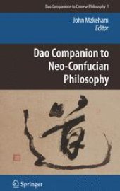 book Dao Companion to Neo-Confucian Philosophy