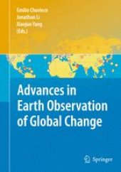 book Advances in Earth Observation of Global Change