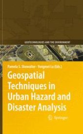 book Geospatial Techniques in Urban Hazard and Disaster Analysis