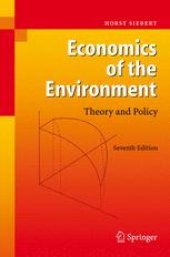 book Economics of the Environment: Theory and Policy