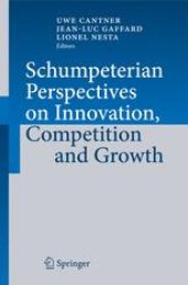 book Schumpeterian Perspectives on Innovation, Competition and Growth