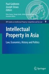 book Intellectual Property in Asia: Law, Economics, History and Politics