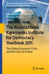 book The Konstantinos Karamanlis Institute for Democracy Yearbook 2011: The Global Economic Crisis and the Case of Greece