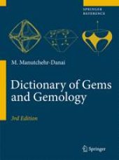 book Dictionary of Gems and Gemology