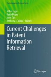 book Current Challenges in Patent Information Retrieval