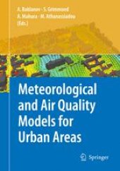 book Meteorological and Air Quality Models for Urban Areas