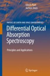 book Differential Optical Absorption Spectroscopy: Principles and Applications