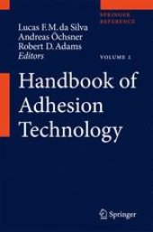 book Handbook of Adhesion Technology