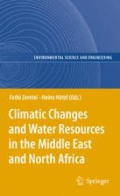 book Climatic Changes and Water Resources in the Middle East and North Africa